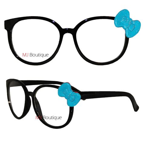 Hello Kitty Nerd Glasses With Bow Hello Kitty With Nerd Glasses
