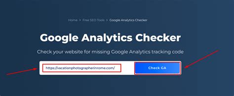Free Google Analytics Checker | Test If GA Is Working ᐈ