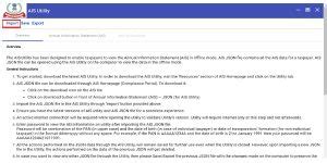 Annual Information Statement (AIS) Utility Presentation