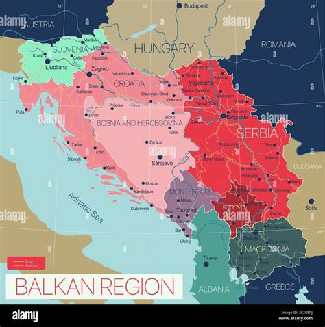 Balkan Peninsula Map: Unveiling Southeast Europe