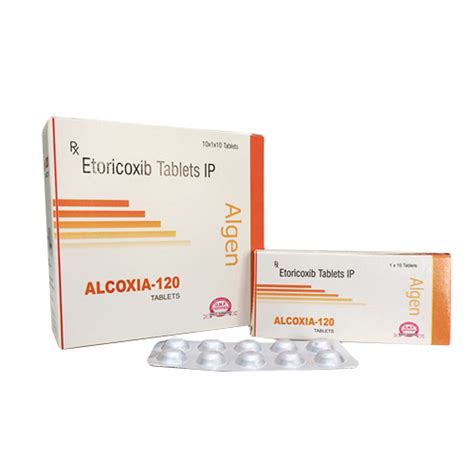ALCOXIA-120 Tablets Algen Healthcare Ltd.