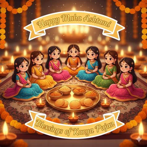 Maha Ashtami 2025: 7 Gemini AI prompts to create Navratri & Kanya Pujan ...