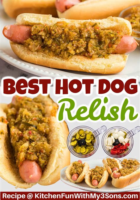 zucchini hot dog relish recipe
