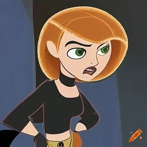 Kim Possible character on Craiyon
