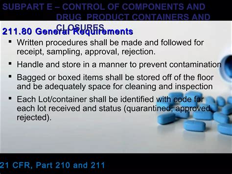 21 cfr part 210 and 211 | PPT