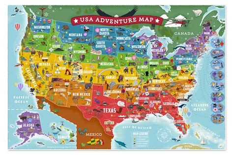 States And City Maps