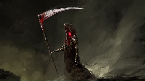 Anime Grim Reaper Scythe