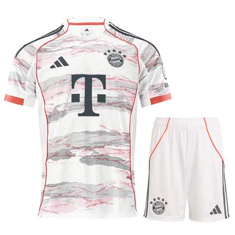 Bayern Munich Away Kit 2025/26 - (Jersey + Shorts) – Indiansoccermart