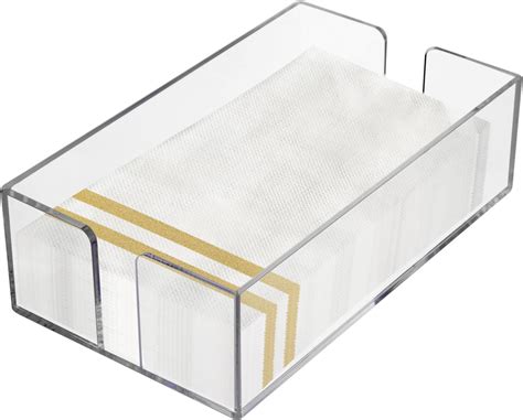 Amazon.com: Acrylic Napkin Nolder,Clear Hand Towel Holder for Bathroom ...