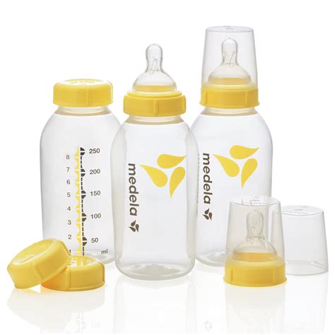 Amazon.com : Medela Breastmilk Bottle Set, 8 Ounce, 3 Count : Baby ...