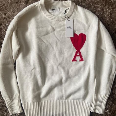 Ami Paris Jumper - Depop