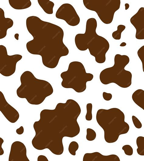 Brown Cow Print Wallpaper