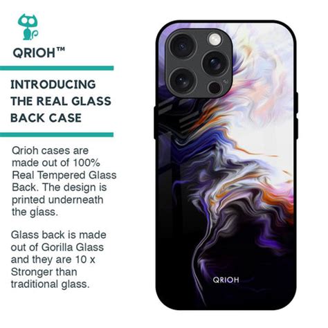 Enigma Smoke iPhone 15 Pro Max Glass Back Cover - Flat 35% Off On ...