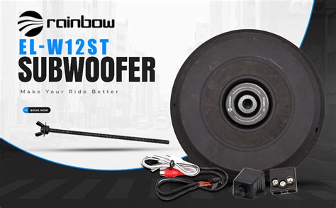 KMH Rainbow Experience Line 12" Spare Tyre Active Subwoofer (EL-W12ST ...