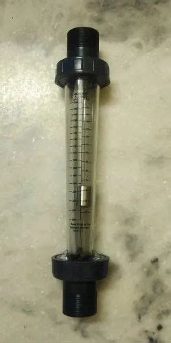 Acrylic Body Rotameter - UKL Acrlylic Plastic Body Rotameters 20000 LPH ...