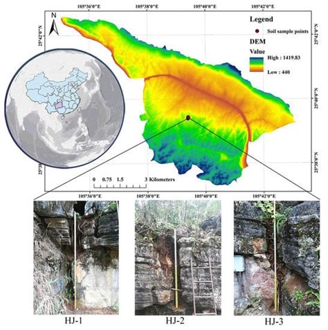 Migration of Dissolved Organic Matter in the Epikarst Fissured Soil of ...