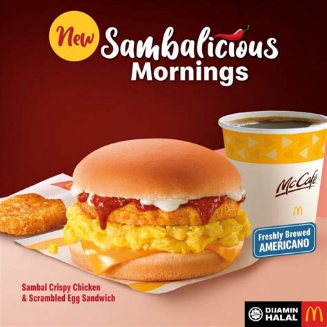Mcdonalds With New Launch Sambal Egg Sandwich and other Great Value ...