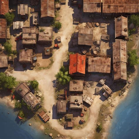 10 Gridless Slums Battle Maps | VTT Pack for Dnd, Pathfinder & Ttrpgs ...