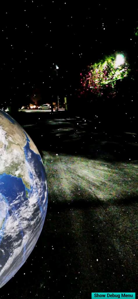 UE4 AR Tutorial 的图像结果