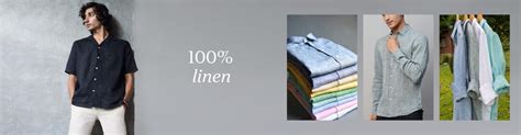 100% linen shirts
