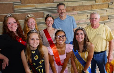 2024 McKean County Fair Queen Candidates visited the local Rotary Club ...
