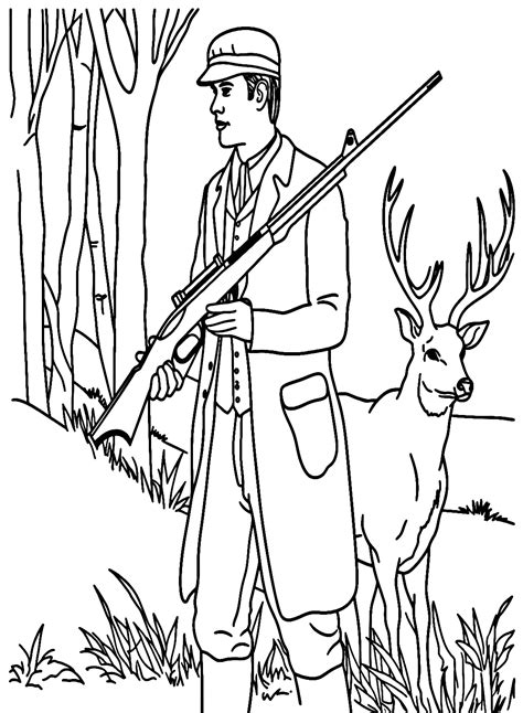 Hunting Coloring Pages Coloring Books | Sherrilyn McQueen