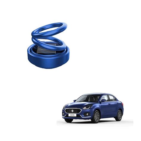 Car Solar Ring Air Freshener Double Loop Rotary Air Conditioner ...