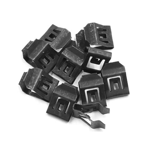 X AUTOHAUX Car Dashboard Retainer Console Panel Metal Clips 15.5 x 10 ...