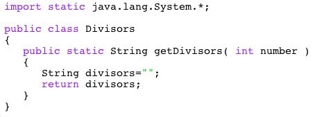 Algorithm for Findig Divisors of a Given Number 的图像结果