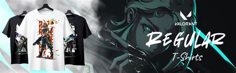 Valorant Regular T-shirts – Bowchika