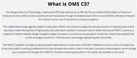 Image result for Georgia Tech Masters Computer Science Online