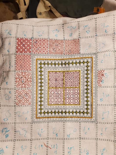 [WIP] Catching up on this 2023 SAL : r/CrossStitch