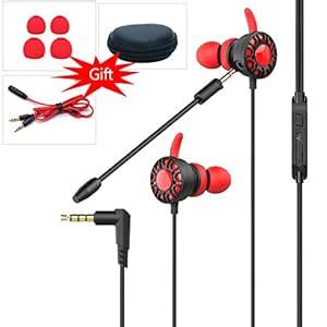 CHONCHOW Wired Gaming Earphone Noise-Cancelling in-Ear Headphones with ...