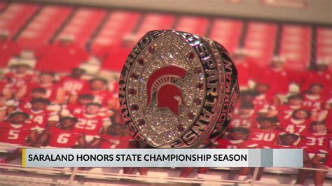 Saraland High School football receives state championship rings – WKRG ...