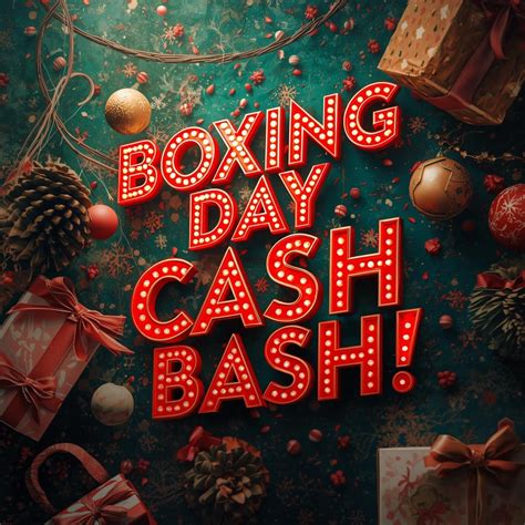 BOXING DAY CASH DASH #2 (AUTODRAW) - East Coast Raffles