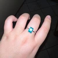 Buy Blue Topaz Ring, 925 Solid Sterling Silver, Cushion Cut London Blue ...