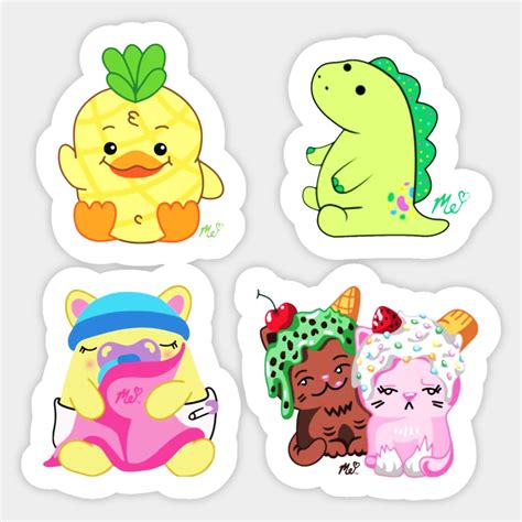 Moriah elizabeth character mash up sticker moriah elizabeth – Artofit
