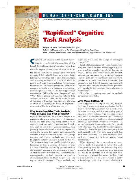 Image result for Cognitive Task Analysis