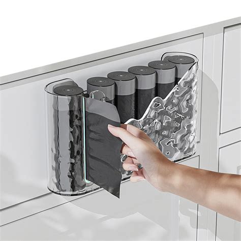 HASTHIP Trash Bag Dispenser for Home Decor and Kitchen Organization ...