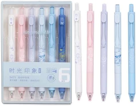 SAMVARDHAN Plastic Retractable Gel Pen Set For Boys & Girls, Smooth ...