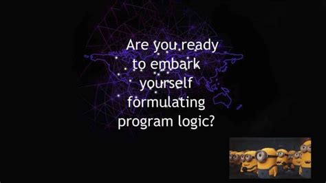 Image result for Program Logic Formulation Background