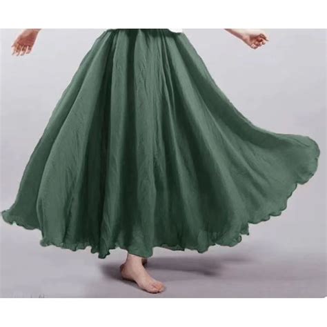 Mori Girl Cotton and Linen A-line Skirt in 2025 | Womens linen clothing ...