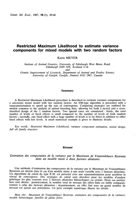 Image result for Restricted Variance