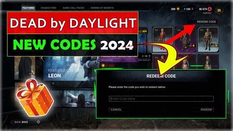Redeemable Code Dbd 的图像结果