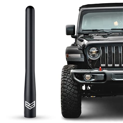 Ronin Factory - Jeep Antenna Short - 2007+ JK, JKU, JL & JLU - Anti ...