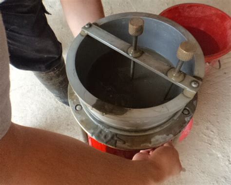 Image result for Inverted Cone Grout Test