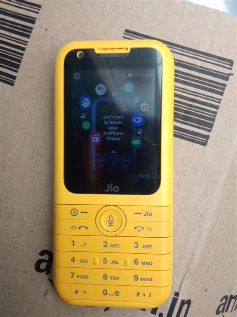 JioPhone Prima 4G Keypad Phone with Premium Design, YouTube, JioTV ...