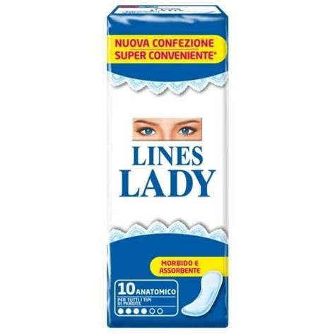 LINES LADY ANATOMICAL 10PZ