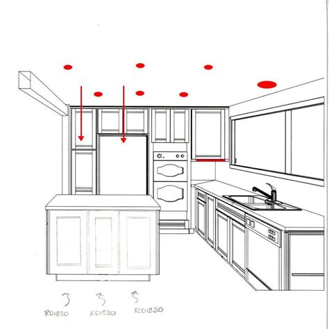 Image result for Kitchen Lighting Designs Layouts