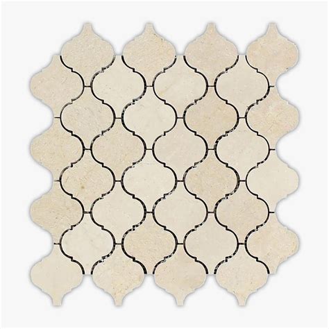 Direct Stone Source Arabesque Mosaic Wall & Floor Tile | Wayfair